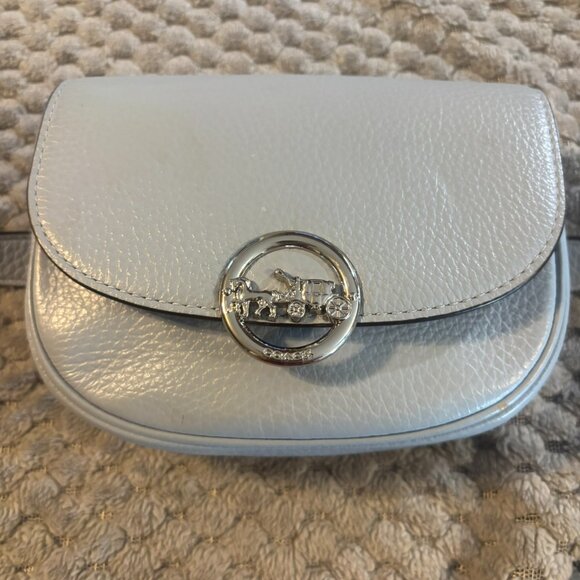 Coach Jade Mini Belt Bag — Chalk Leather — F79941 - Picture 1 of 9